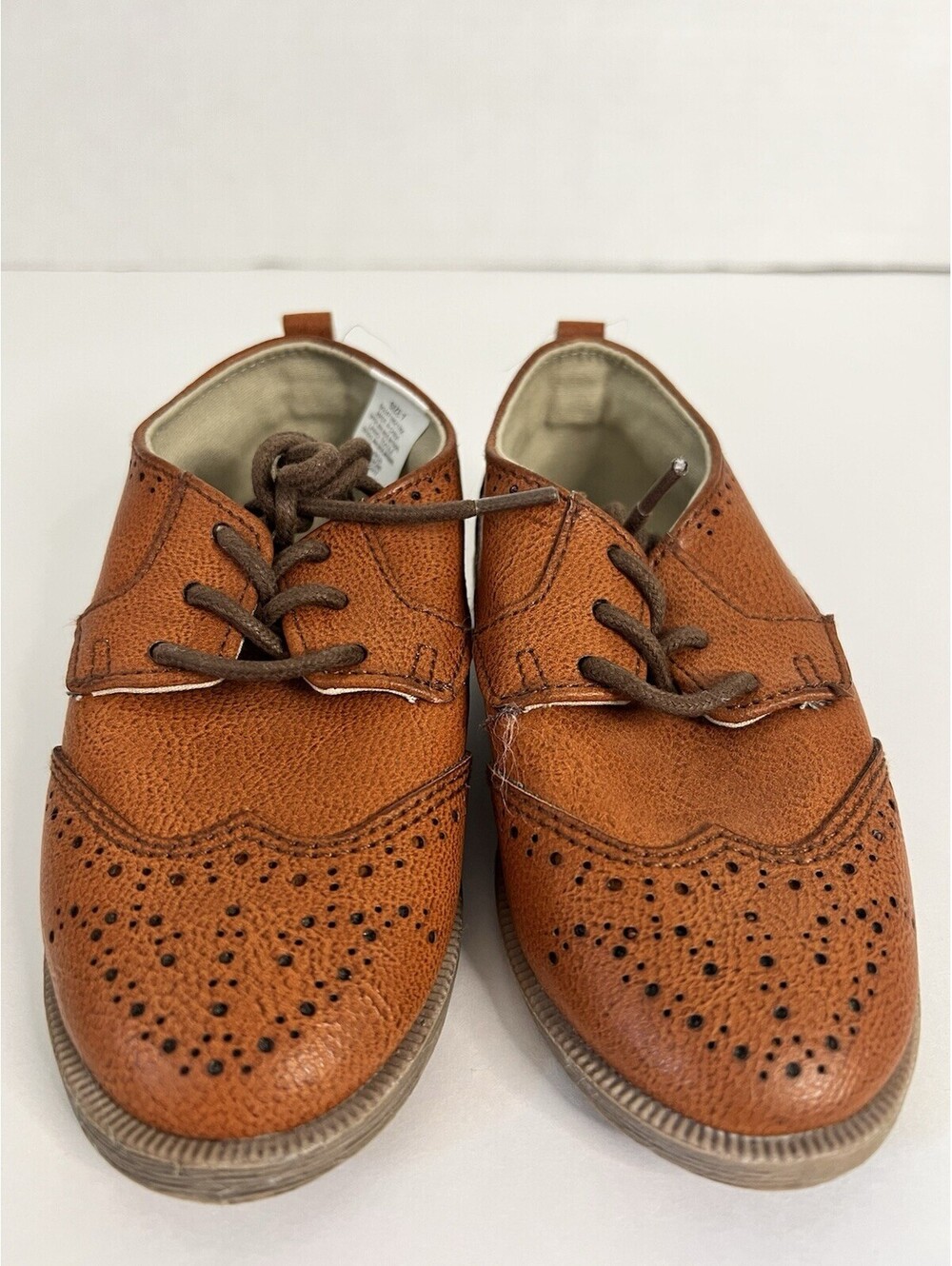 Boy Toddler Koala Kids Size C 7 Lace Dress Brown Shoes